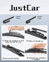 3 wipers Replacement for 2014-2021 Jeep Cherokee, Windshield Wiper Blades Original Equipment Replacement - 26"/18"/14" (Set of 3) U/J HOOK...