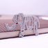 Pearl Elephant DST Sorority Pin Soror Greek Delta Brooch Social Womenhood Gift Jewelry For Clothing Bag...