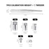 Calibration Weights Set, 7pcs 1-60g Calibration Gram Scale Weights Kit, Small Test Weight for scales digital weight grams, includes: 1g*1, 2g*2, 5...
