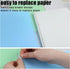 Koogel Smart Ring Binder, Notebooks Spiral Notebook 26 Holes College Ruled Notebook for School Office 60 Sheets/120 Pages Blue...