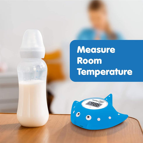 Elepho eFloat Digital Baby Thermometer for Bathtub | Accurately Monitors Water & Room Temperature + Acts as Kids Bath Toy | Waterproof Device Aler...
