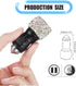 Dual USB Car Charger, 5V/2.4A Bling Car Charger, Fast Charge Dual Port USB Car Adapter, Compatible with All Chargers...