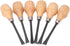 Hand Carving Tool Set, Gouges and Woodworking Chisel Set Wood Carving Chisel Set Kit Sculpture Hand Tools Hemispherical Handle DIY Art Craft Acces...