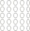 PH PandaHall 304 Stainless Steel Jump Rings 40pcs 13×11mm Oval Closed Jump Rings 18-Gauge O Ring for Earring Bracelet Necklace Pendant Jewelry DIY...