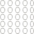PH PandaHall 304 Stainless Steel Jump Rings 40pcs 13×11mm Oval Closed Jump Rings 18-Gauge O Ring for Earring Bracelet Necklace Pendant Jewelry DIY...