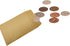 100pcs Kraft Small Coin Envelopes, 2.25"×3.5" Self-Adhesive Seed Envelopes Mini Parts Small Items Stamps Storage Packets Envelope for Garden, Offi...