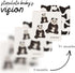 High Contrast Baby Toys for Newborn (Set of 10) - Minimalist 0-3 Month Toys (5.5” x 5.5” x 0.75”) - Durable Black and White Baby Toys 0-3 Months -...