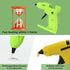 Cordless Hot Melt Glue Gun Kit - FEITA USB Rechargeable 2650mAh Battery Mini Glue Gun with 30pcs Glue Sticks - Wireless small Glue Guns with barb ...