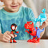 Spidey and his Amazing Friends Marvel Dino-Webs Spidey-Rex & Miles “Spin” Morales 4-inch-Scale Spider-Man Action Figure Set, Toys for Kids...