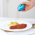 Egg Spice Jar, 2 PCS Stainless Steel Pepper Shaker, Salt Pot by Buy THINGS!(Silver+Rainbow)...