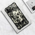 ZHEGAILIAN Case Compatible with iPhone 13 Pro Max Case,Victorian Gothic lace Skull Case,Tempered Glass Back+Soft Silicone TPU Shock Protective Cas...