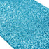 ShinyBeauty Sequin Table Runner Turquoise 12x108-Inch Aqua Party Runner 30Th Birthday Decorations...