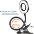 Clip on Light LED Reading Book Study Lamp 3 Color Modes 10 Brightness Eye Protection 360° Flexible Gooseneck Student Dormitory Office Desk Lamp at...