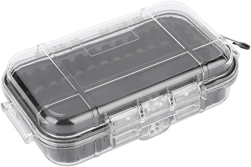 Waterproof Storage Case, Outdoor Sports Survival Equipment Sealed Box Dustproof Pressure Proof Dry Boxes for EDC Tools, Phone, Keys(Clear)...
