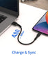 1ft iPhone Charge Cable Short, 5Pack USB to Lightning Cord for Fast Charging Stations 1 Foot Compatible with Apple iPhone 12 11 Pro Max Xs 8 7 6 5...