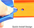 Racetrack Connectors Compatible with Hot Wheels,90 Degree Banked Turn,4 Packs...