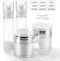 7 Pack Bubimon Airless Pump Jars, 1.7oz/50ml Cosmetic Containers, Leak Proof Refillable jar, Cream Jar, Vacuum Bottle for Cream Lotion, Toiletries...