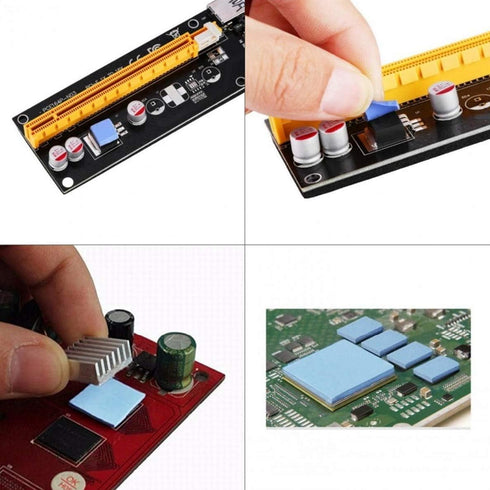Thermal Pad, 100x100x2mm Highly Efficient Thermal Conductivity 12 W/mK, Insulated Heat Resistant High Temperature Resistant Silicone Thermal Pad f...
