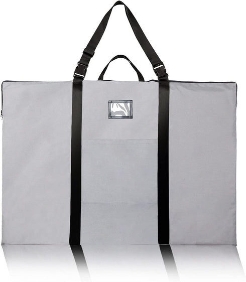 Large Size Art Portfolio Bag with Nylon Shoulder, 24 x 36 inches Light Weight Poster Storage Bag Board Holder with Handle and Zipper for Poster, S...