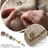 600 Pcs Resin Buttons Assortment Light Brown Buttons Gray Buttons for Crafts Tan Craft Buttons Bulk Assorted Sizes Buttons for Crafting Sewing DIY...