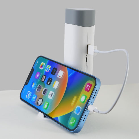 Folding Desk Lamp, Multi Functional Flashlight, Phone Charging, 5000mAh Long-Lasting Battery, Power Outage Light, Dorm, Desk, Portability...