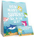 DISTINCTIVS How Many Candy Sharks Party Game (1 Sign with 30 Cards)...