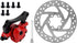 Akozon Brake Disc, 140mm Diameter Brake Disc Caliper Kit for Electric Scooter...