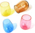 Lily's Home Unbreakable Poolside Acrylic Stemless Wine Glasses and Water Tumblers, Made of Shatterproof Plastic and Ideal for Indoor and Outdoor U...