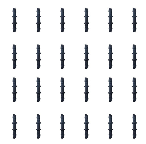 Sowaka 30 Pcs Drip Irrigation Fittings Kit Black 1/4 Inch Tube End Goof Hole Plugs Irrigation Stoppers for Drip Systems Home Garden Lawn Supplies ...