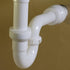 Keeney 400IPK Insta-Plumb Fit P Trap 1-1/2 in. -Push to Install and Press to Release, No Size, White...