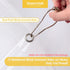 Clear PEVA Plastic Shower Curtain Liner Premium Light Weight 72" x 72" Transparent Bathroom Shower Showroom Curtain Liner with Rustproof Metal Gro...