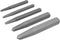 Performance Tool W80562 Screw Extractor Set - 5-Piece Chrome Vanadium Steel Set with Flutes for Positive Grip, Includes Handy Organizer...