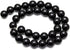 Gemstone Round Loose Beads Approxi 15.5 inch 1 Strand per Bag for Jewelry Making Findings Accessories (8mm, Black Onyx Agate)...