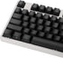 YMDK Side-printed Thick PBT OEM Profile 61 ANSI Keycaps for MX Switches Mechanical Keyboard (Black) (Only Keycap)...
