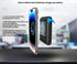 TECHSMARTER Wireless Portable Charger Power Bank with Anti-Slip Suction Cups, 8000mAh 18W USB-C Battery Pack, for Samsung S24, S23, S22, S21, S20,...