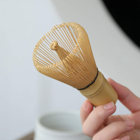 TEANAGOO Japanese Matcha Ceremony Accessory, Matcha Whisk (Chasen), Bamboo Scoop (Chashaku), Tea Spoon, Green Celadon Whisk Holder,TG-I1, The Perf...