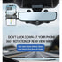 Car Mearview Mirror Bracket,360°Rotatable and Retractable Car Phone Holder,for iPhone and All Smartphones...