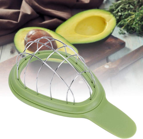 Fdit Stainless Steel Avocado Cuber and Dicer Tool Avocado Chunks Slicer for Avocados One Size Dicing Fruit Salad Kitchen Gadget Tool...