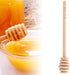 50Pcs/set Portable Mini Honey Dipper, Wooden Muddler Honey Stick for Honey Jam Jar Dispense, Mini Individually Wrapped, Wedding Party Favors (10.5...