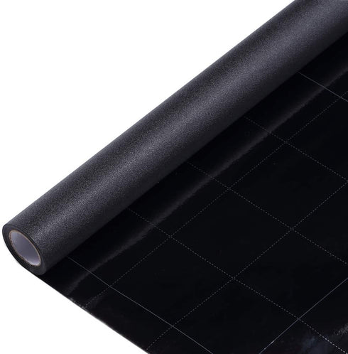 VELIMAX Static Cling Total Blackout Window Film Privacy Room Darkening Window Tint Black Window Cover 100% Light Blocking No Glue (29.5 x 78.7 inc...