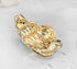 Gyn&Joy Golden Tone Blue Enamel Rhinestone Conch Ocean Sea shell Brooch Pin...