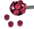 HESTYA 230 Pieces Octagon Sealing Wax Beads Sticks with 2 Pieces Tea Candles and 1 Piece Wax Melting Spoon for Wax Stamp Sealing (Wine Red)...