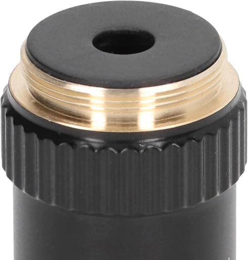 Microscope Objective Lens, 100X Magnification Lens High Power Objective Lens Replacement Achromatic Objective 20.2mm Interface Thread for Compound...