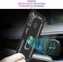 Samsung A21 Phone Case, Galaxy A21 Phone Case with Screen Protector, Military Grade Protective Cases with Ring for Samsung Galaxy A21 (Black)...