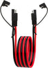 10AWG SAE Extension Cable 10 Gauge SAE to SAE Extension Cord with Two Prong Connectors for Solar RV Automotive (6FT)...