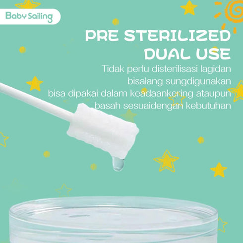 BARASH Baby Cleaning Stick, Tongue Cleaner Toothbrush, Baby Toothbrush, Infant Toothbrush Clean Baby, Deental Care Cleaning Stick, Cleaning Stick ...