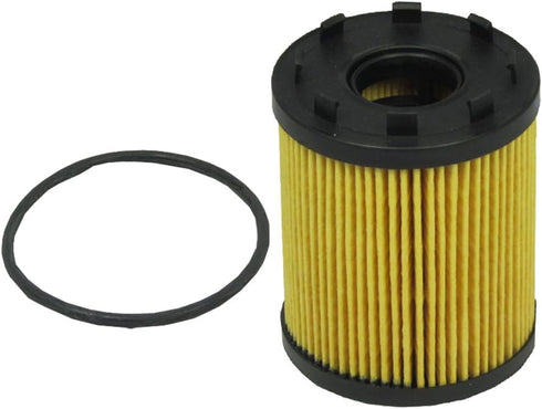 ECOGARD X6162 Premium Cartridge Engine Oil Filter for Conventional Oil Fits Fiat 500 1.4L 2012-2019, 500L 1.4L 2014-2020, 124 Spider 1.4L 2017-202...