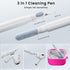 ORNARTO for Airpods Pro 2nd/1st Generation Case with Cleaner Pen, Eartips Cover, Full Protective Soft Silicone for AirPods Pro Case 2022/2019 with...