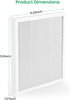 G3 Air Filter Replacement Compatible with AMEIFU G3 Air Purifier, VEWIOR A3, LAMPICK A6, Tailulu HQZZ-260 Air Cleaner, 3-in-1 Filter H13 True HEPA...