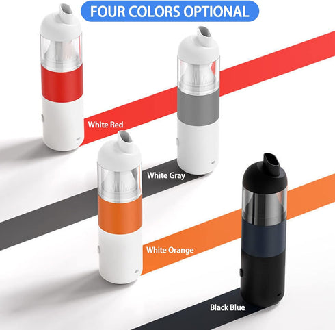 Handheld Vacuum,Portable Mini Auto Vacuum Cleaner, Wireless Handheld Car Vacuum Cleaner, 6000 Pa Super Suction Power, Dust Buster Cordless Recharg...